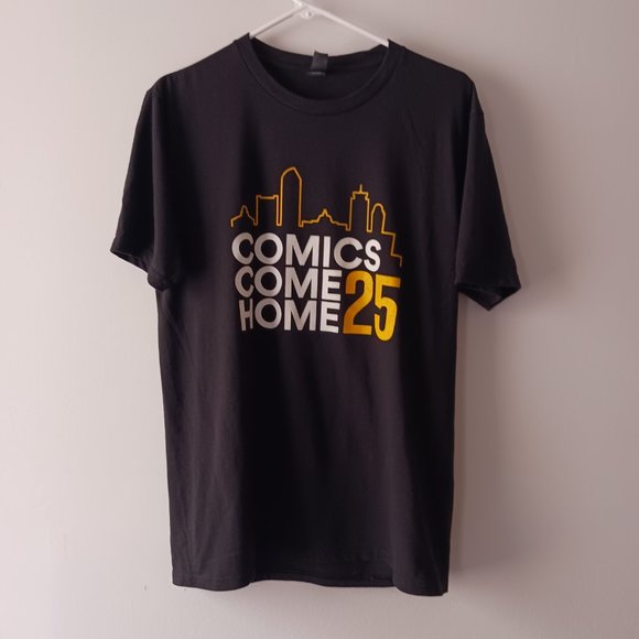 T Shirt Comics Come Home 25 Years of Comedy Boston MA 2019 Adult Size M Medium - Picture 2 of 5